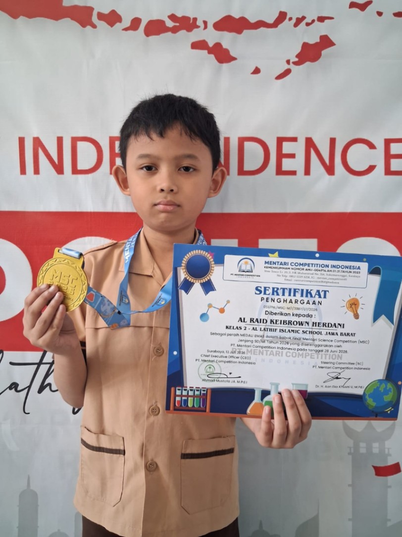 MEDALI EMAS 🥇 Mentari Science Competition 2026