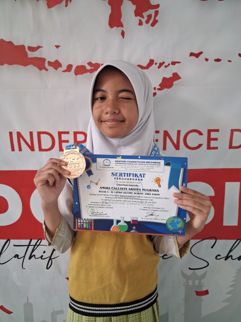  MEDALI PERUNGGU 🥉 Mentari Science Competition 2026. 